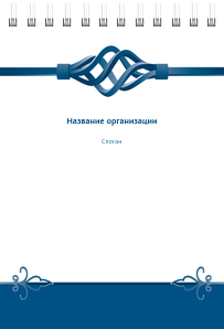Вертикальные блокноты A6 - Кованый узор